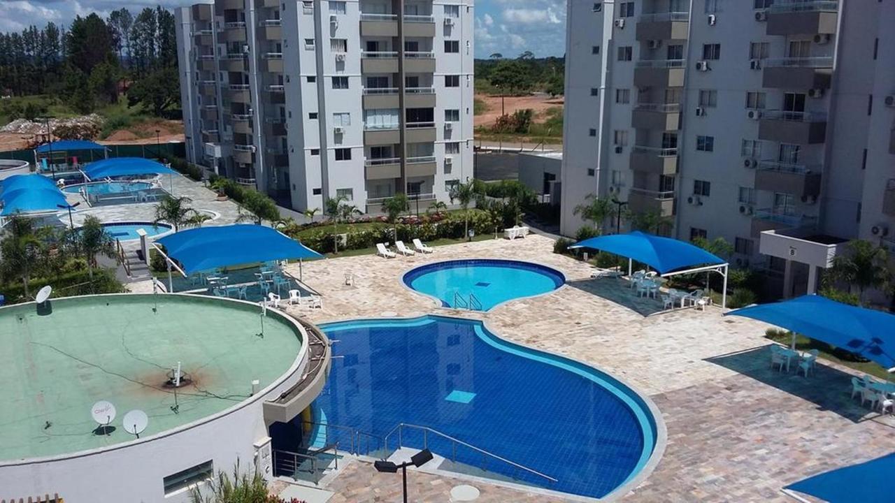 Apartamento Lagoa Quente カルダス・ノバス エクステリア 写真