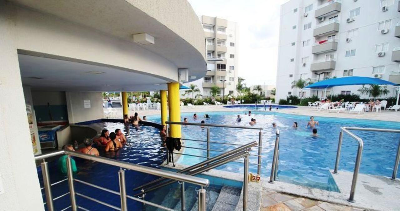 Apartamento Lagoa Quente カルダス・ノバス エクステリア 写真